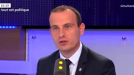 Le député LR Fabien Di Filippo sur franceinfo, le 27 juin 2018.
 (FRANCEINFO / RADIOFRANCE)