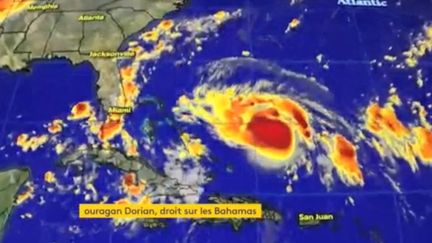 Ouragan Dorian : droit sur les Bahamas et sur la Caroline du Nord