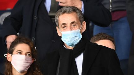 L'ancien président de la République, Nicolas Sarkozy, le 2 octobre 2020. (FRANCK FIFE / AFP)