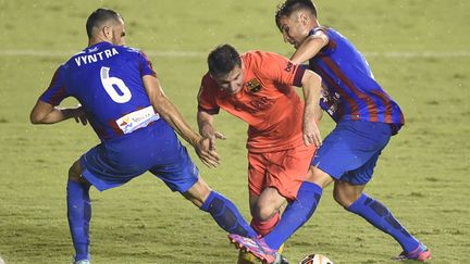 Messi aurait aimé passer (JOSE JORDAN / AFP)