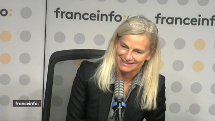 Sophie Gourmelen, la directrice générale du&nbsp;"Parisien". (FRANCEINFO)