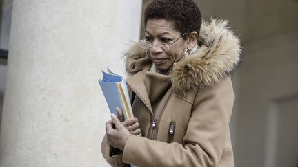 La ministre des Outre-mer, George Pau-Langevin, à Paris, mercredi 27 janvier 2016. &nbsp; (CITIZENSIDE/YANN KORBI / CITIZENSIDE.COM / AFP)