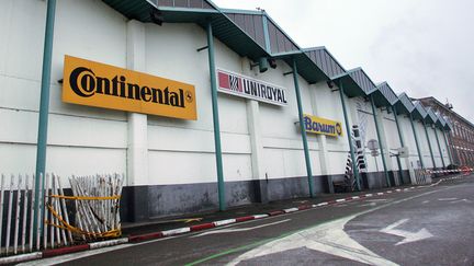 L'usine Continental de Clairoix (Oise), le 5 mars 2009. (FRANCOIS NASCIMBENI / AFP)