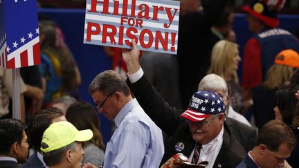 Partisan de Donald Trump lors de la convention républicaine de Cleveland. (18 juillet 2016) (Reuters/ Mario Anzuoni)