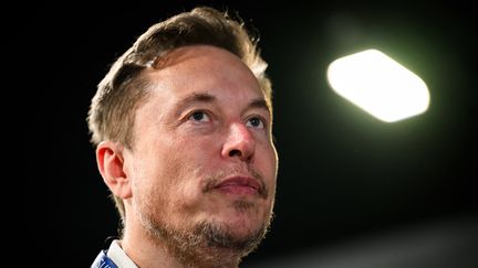 Elon Musk le 1er novembre 2023. (LEON NEAL / POOL / AFP)