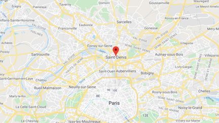 Saint-Denis (Seine-Saint-Denis). (CAPTURE D'ÉCRAN / GOOGLE MAPS)