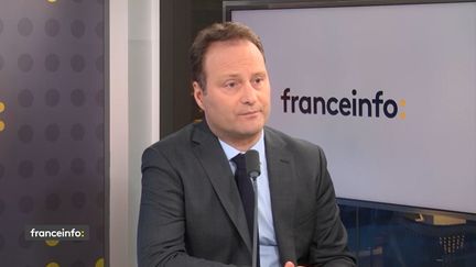 Sylvain Maillard, député Renaissance de Paris, vice-président du groupe à l’Assemblée nationale, invité de franceinfo le 8 décembre 2022. (FRANCEINFO)