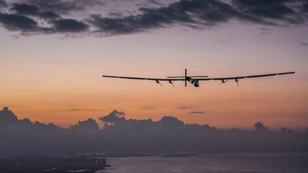 &nbsp; (Solar Impulse à Hawaii le vendredi 3 juillet 2015 © Revillard)