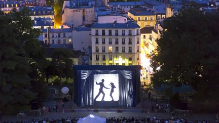 Photo d'illustration. Festival "Cinema by moonlight" organisé par le Forum des images en 2014 (DANIEL THIERRY / PHOTONONSTOP)