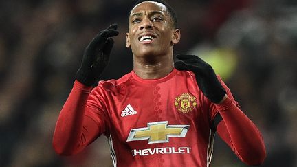 Le joueur de Manchester United, Anthony Martial