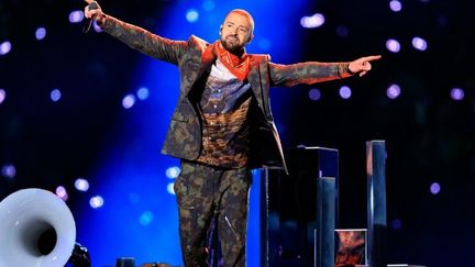 Justin Timberlake au Super Bowl 2018
 (Christopher Polk / GETTY IMAGES NORTH AMERICA / AFP)