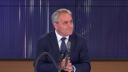 Xavier Bertrand, président sortant de la Région Hauts-de-France, invité de franceinfo le 17 juin 2021.
 (FRANCEINFO / RADIO FRANCE)