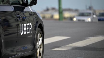 La société Uber France a été condamnée à verser plus de 180 000 euros en dommages et intérêts à plus de 900 chauffeurs de taxi et leur syndicat.&nbsp; (MAXPPP)