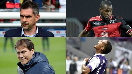 Jocelyn Gourvennec, Rudi Garcia, Yannis Salibur et Christopher Jullien, hommes à suivre durant les 16e de finale de la Coupe de la Ligue