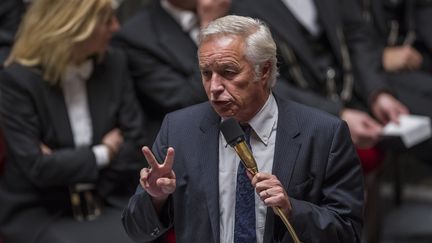 Le ministre du travail Fran&ccedil;ois Rebsamen, le 28 octobre 2014 &agrave; l'Assembl&eacute;e nationale &agrave; Paris.&nbsp; (ZIHNIOGLU KAMIL / SIPA)