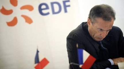 Henri Proglio, PDG de l'électricien français (JEFF PACHOUD / AFP)