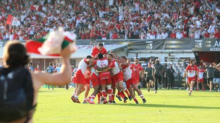 Le Biarritz Olympique pourrait disputer le Challenge européen à 1000 kilomètres de ses bases et de ses supporters. (EMILIE DROUINAUD / MAXPPP)