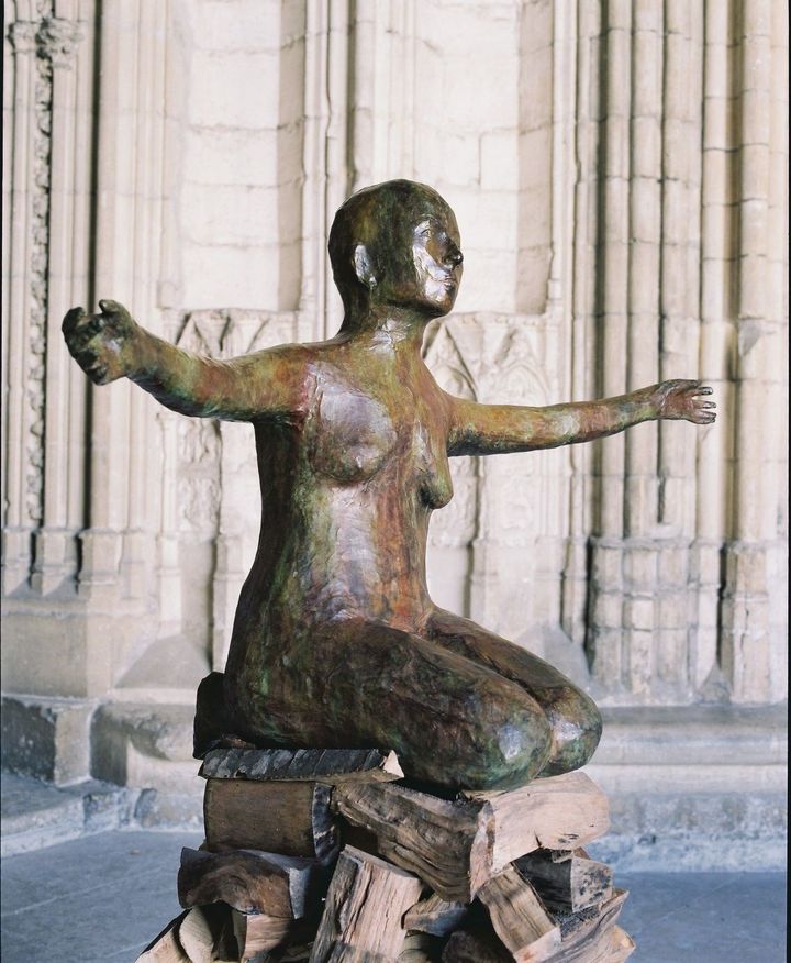 Pyre Woman Kneeling, Kiki Smith,2002
 (François Halard)