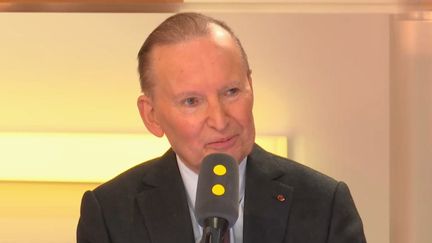 Raymond Soubie, vendredi 16 mars sur franceinfo. (RADIO FRANCE)