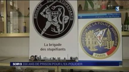 L'ex-policier de la brigade des stupéfiants a écopé de dix ans de prison ferme. (FRANCE 3)