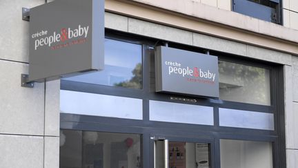 Une crèche People et Bébé à Lyon le 21 septembre 2022. (PJ/MAXPPP)