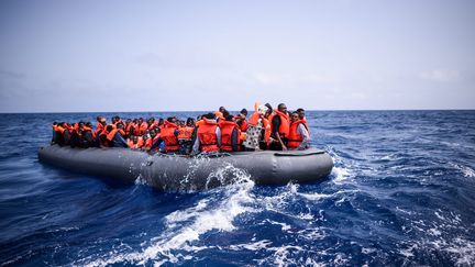 Le gardes-côtes libyens sont de plus en plus violents envers les migrants ces dernières semaines selon MSF. (CHRISTOPHE PETIT TESSON / MAXPPP)