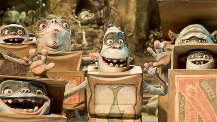 Les "Boxtrolls" sont de petites créatures portant sur leur dos des cartons recyclés.
 (DR)