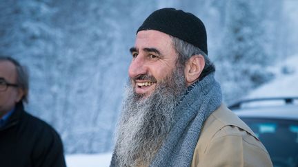 Le réseau jihadiste prévoyait des attentats pour obtenir la libération de son chef, le mollah Krekar, ici en photo à Kongsvinger (Norvège), le 25 janiver 2015. (AUDUN BRAASTAD / NTB SCANPIX / AFP)