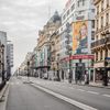 Une&nbsp;rue déserte, à Paris, le 17 mars 2020. (MAXPPP)