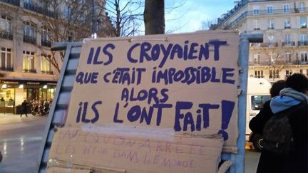  ("Nuit debout" à Paris © Radio France / Mathilde Lemaire)