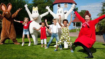 Le monde des Moomins dans un parc d'attraction au Sud de la Finlande
 (JENNI VIRTA / MOOMIN WORLD / AFP)