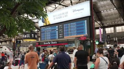 Intempéries : de violents orages ont perturbé le réseau ferroviaire dans le Sud-Est (Franceinfo)