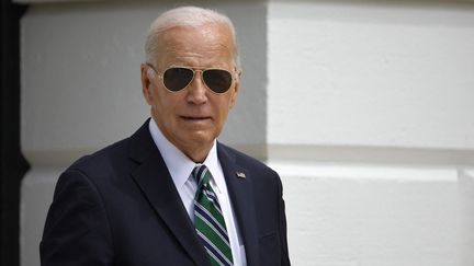 Le président américain Joe Biden à Washington (Etats-Unis), le 13 août 2024. (KEVIN DIETSCH / AFP)