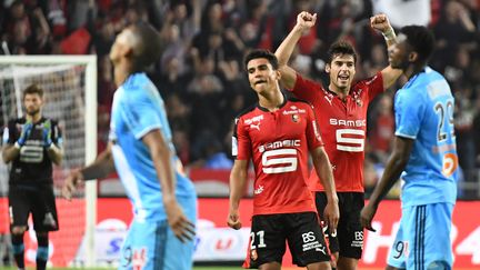 La joie de Yoann Gourcuff a l'issue de la rencontre.