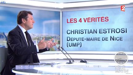 Les 4 Vérités - Christian Estrosi : la brouille chez les Le Pen, "une obscénité"