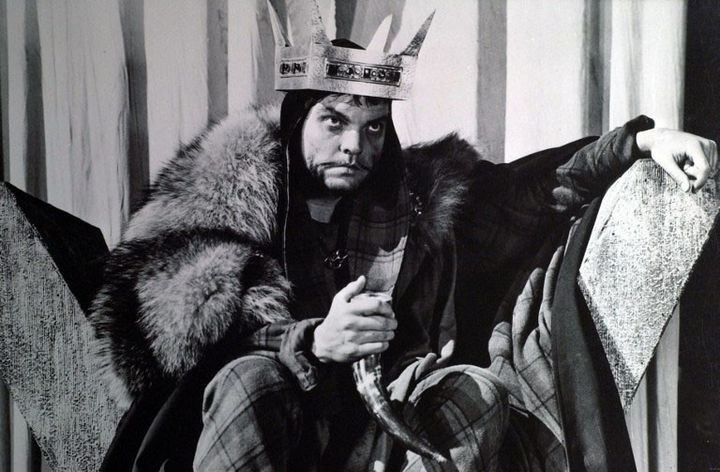 Orson Welles en "Macbeth" dans son film éponyme (1948)
 (Photo12.com - Collection Cinema / Photo12)