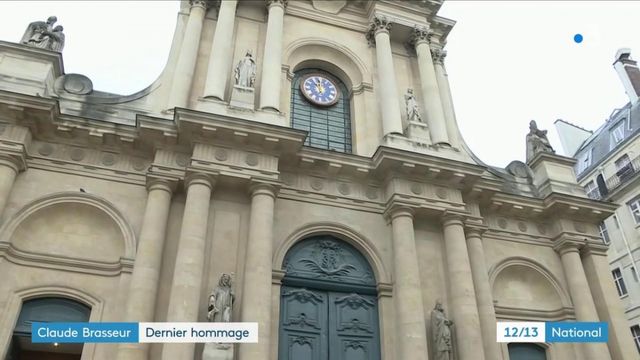 Claude Brasseur : dernier hommage à l’église Saint-Roch