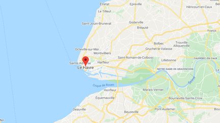 Le Havre en Normandie (GOOGLE MAPS)