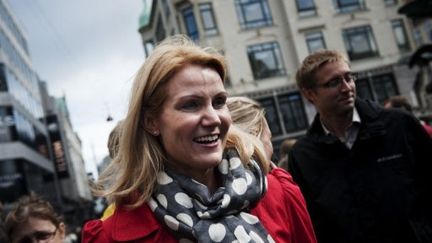 Helle Thorning-Schmidt, future première-ministre ? (JONATHAN NACKSTRAND / AFP)