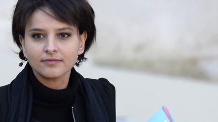 Najat Vallaud-Belkacem, porte-parole du  gouvernement
 (MARTIN BUREAU / AFP)