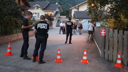 Le drame s'est produit au domicile de la famille, &agrave; Bozel (Savoie), le 26 juillet 2012. (THIERRY GUILLOT / LE DAUPHINÉ LIBÉRÉ / MAXPPP)