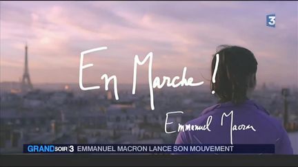 Macron lance son mouvement politique "En marche!"