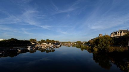 La ville d'Angers (Maine-et-Loireà, le 26 octobre 2017. (MAXPPP)