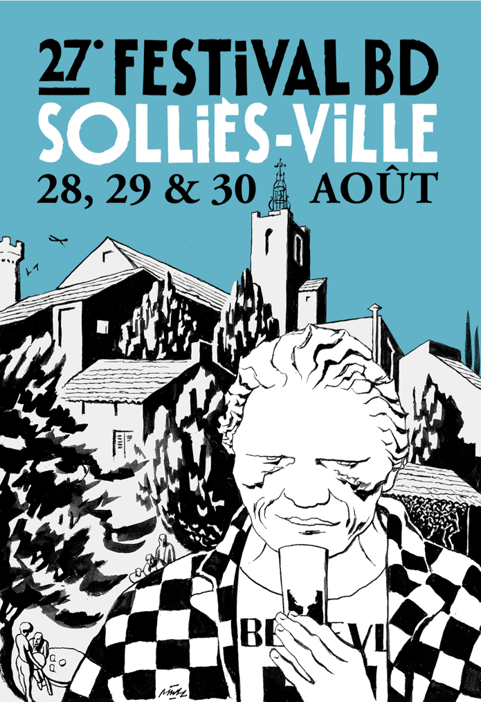 L'affiche du festival BD Solliès-Ville 2015 est signée José Muñoz
 (Muñoz)