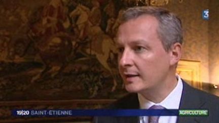 Bruno Le Maire, Ministre de l'alimentation de l'agriculture et de la pêche - 010/09/09 (© France 3)