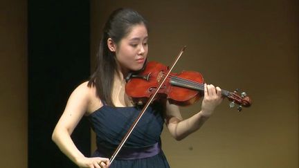 la candidate japonaise Reika Sato 
 (Capture d&#039;écran France 3 / Culturebox )