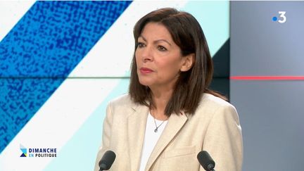 Anne Hidalgo
6 février 2022 (CAPTURE D'ECRAN "DIMANCHE EN POLITIQUE" / FRANCE 3)