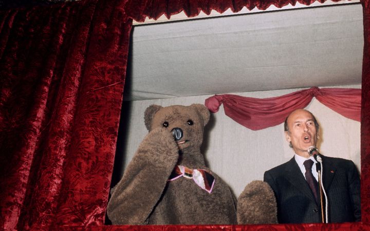 Nounours et Giscard
 (AFP)