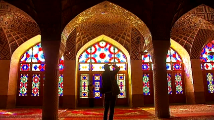 Les vitraux colorés de la mosquée Nasir-ol-Molk de Shiraz (Iran)
 (Culturebox / Capture d&#039;écran)