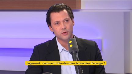 Frédéric Utzmann, président du groupe Effy, invité de l'interview éco, le 29 novembre 2018. (FRANCEINFO / RADIOFRANCE)